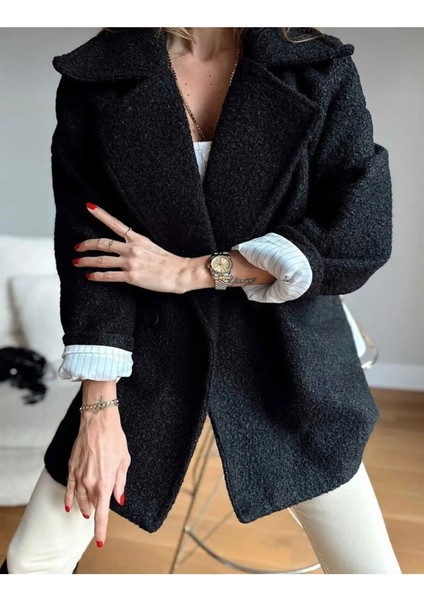 Oversize Kruvaze Buklet Kaban modelleri