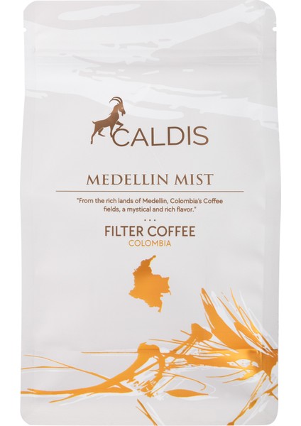 Medellin Mist™ 250 gr Kolombiya Yöresel Öğütülmüş Filtre Kahve