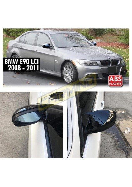 Bmw 3 Serisi E90 Lcı Batman Yarasa Ayna Kapağı 2008-2011