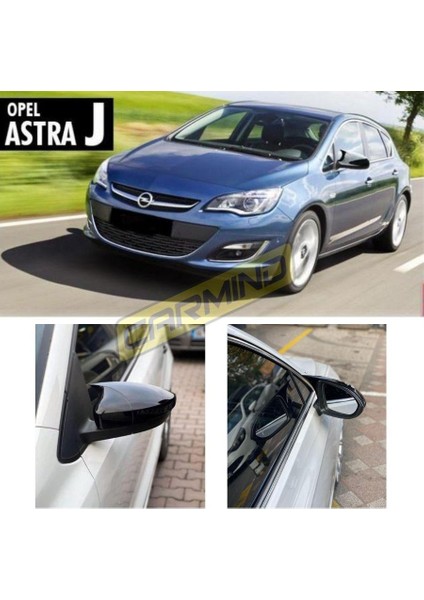 Opel Astra J Batman Yarasa Ayna Kapağı Piano Black 2009-2015