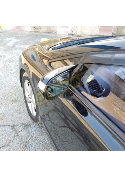 Honda Civic Fd6 Uyumlu Batman Yarasa Ayna Kapağı Piano Black 2006-2011 modelleri