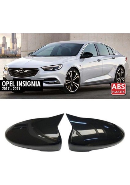 Opel Insignia Batman Yarasa Ayna Kapağı Piano Black 2017-2021 modelleri