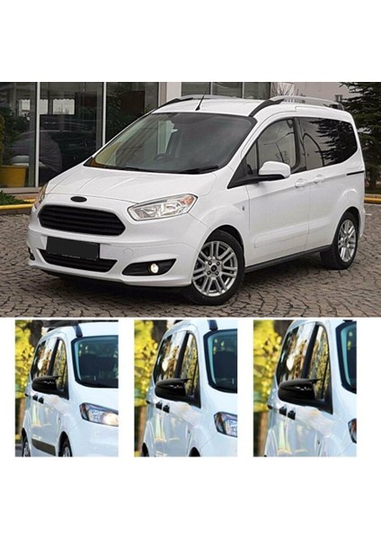 Ford Courier Batman Yarasa Ayna Kapağı Piano Black 2018-2021