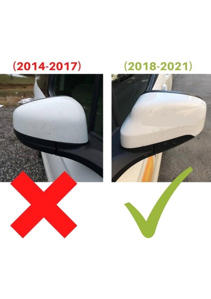 Ford Courier Batman Yarasa Ayna Kapağı Piano Black 2018-2021 fiyatları