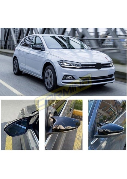 Vw Polo Batman Yarasa Ayna Kapağı Piano Black 2018 Sonrası