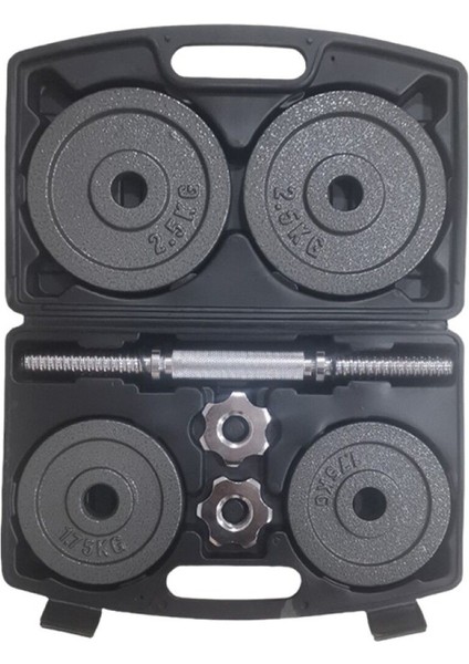 Tekno Trust Çantalı Gri Plaka Set - 10 kg