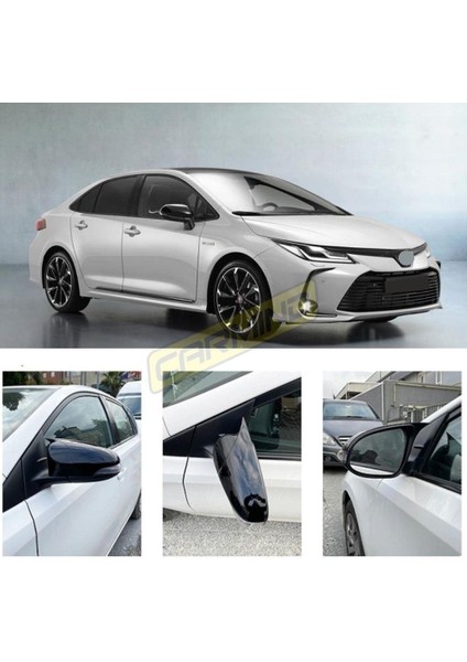 Toyota Corolla Batman Ayna Kapağı Piano Black 2019-2021
