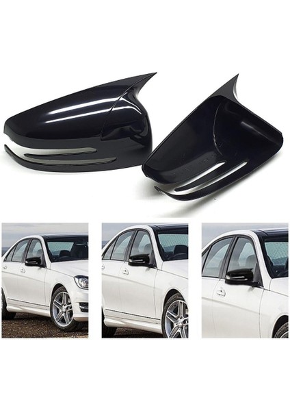 Mercedes C Serisi W204 Batman Ayna Kapağı Piano Black 2007-2013 fiyatları