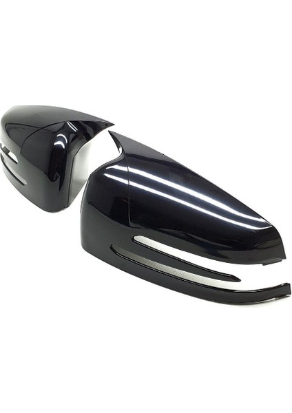 Mercedes C Serisi W204 Batman Ayna Kapağı Piano Black 2007-2013 modelleri