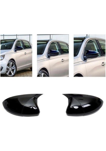 Peugeot 308 Batman Yarasa Ayna Kapağı Piano Black 2014-2021 fiyatları