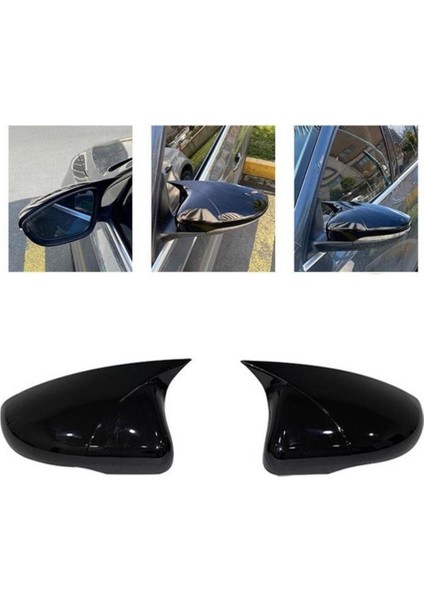 Vw Golf 6 Batman Yarasa Ayna Kapağı Piano Black modelleri