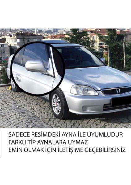 Honda Civic Uyumlu Batman Yarasa Ayna Kapağı 1996-2000 modelleri