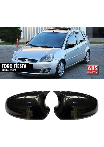 Ford Fiesta Batman Yarasa Ayna Kapağı Piano Black 2006-2009