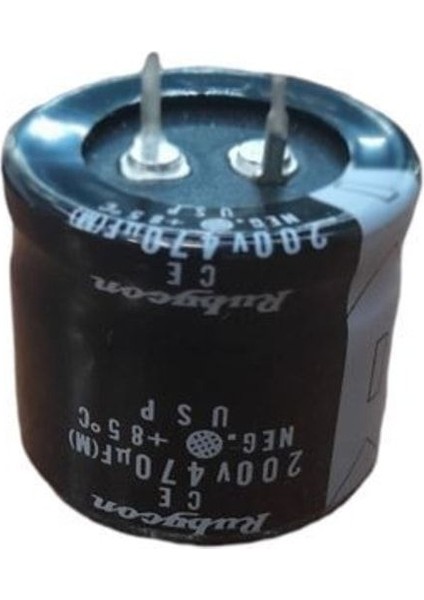 470MF 200VOLT Snap (30X26MM) Snap Kondansatör 470UF 200VOLT Kondansatör 30MMX26MM