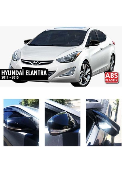 Hyundai Elantra Batman Yarasa Ayna Kapağı 2011-2015 (Sinyalli)