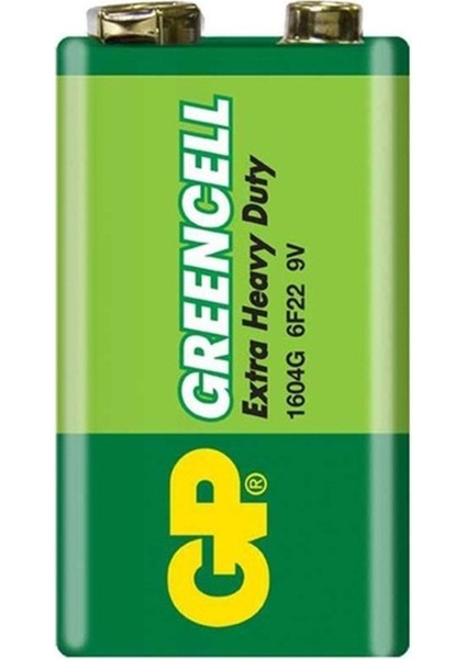 Greencell 1604G-B 9 Volt Pil=adet Olarak Satılır