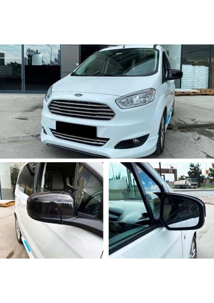 Ford Courier Batman Yarasa Ayna Kapağı Piano Black 2014-2017