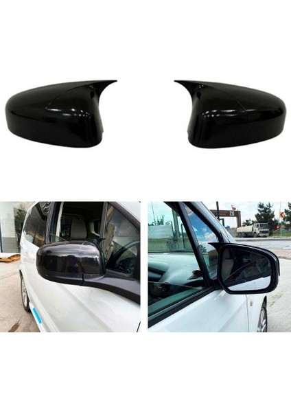 Ford Courier Batman Yarasa Ayna Kapağı Piano Black 2014-2017 modelleri