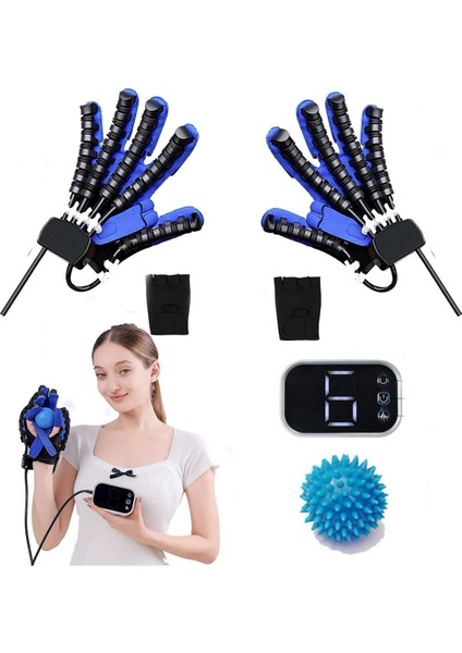 Tekno Trust Sağ ve Sol El Parmak Rehabilitasyon Egzersiz Robot Eldiven El Egzersiz Aracı modelleri