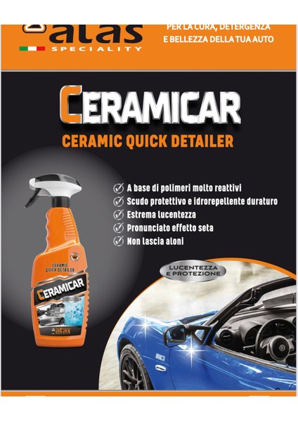 Ceramicar Seramik Hızlı Cila 750ML