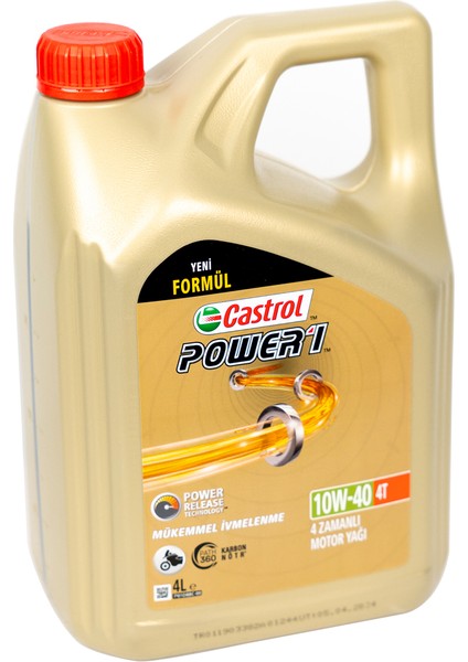 Castrol 4t Power 1 10w40 4lt