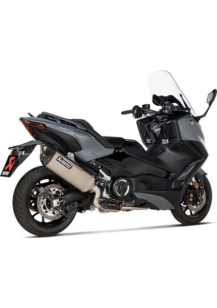 Akrapovıc Egzoz S-y5r8-hılt Yamaha T-max (20-24) Racıng Lıne (tıt