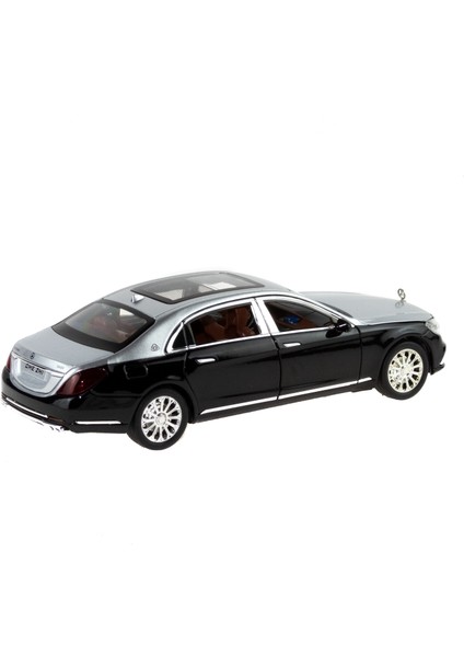 1:24 Ölçek Die-Cast Model Metal Araba Süper Sedan Gri Işıklı fiyatları