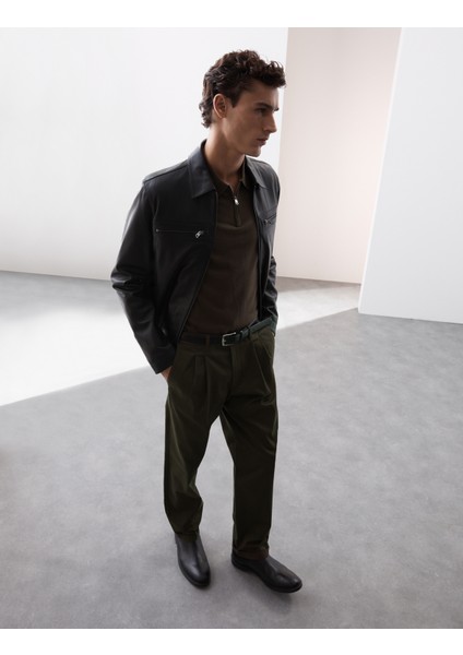 Marks & Spencer Tapered Fit Chino Pantolon