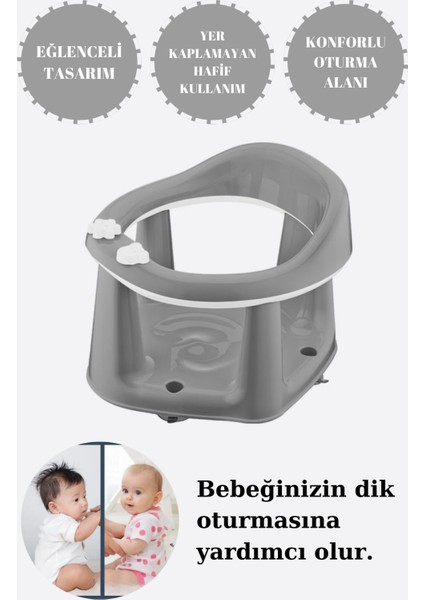 Bebek Oturağı, Vakum Tabanlı Kaymaz Sırt Destekli Çok Amaçlı Bebek Oturağı fiyatları
