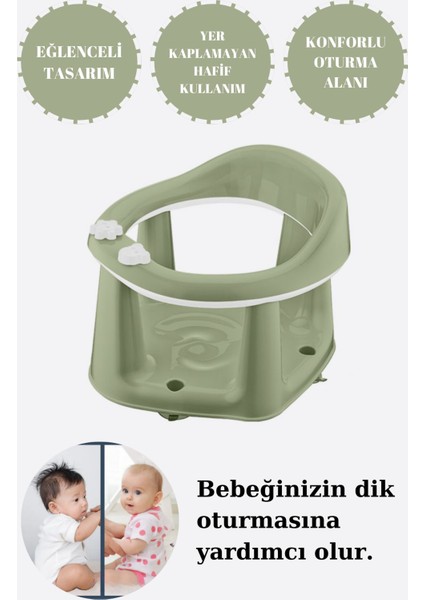 Bebek Oturağı, Vakum Tabanlı Kaymaz Sırt Destekli Çok Amaçlı Bebek Oturağı fiyatları