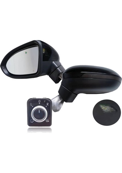 Passat B8 Katlanabilir Ayna Işıklı , Düğmeli , 13 Kablolu Set / AYDS101 fiyatları