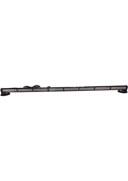 Çakar Lamba 118 cm 8 Cob LED 17 Fonksyionlu 48W Amber 12-30V / LAPA198