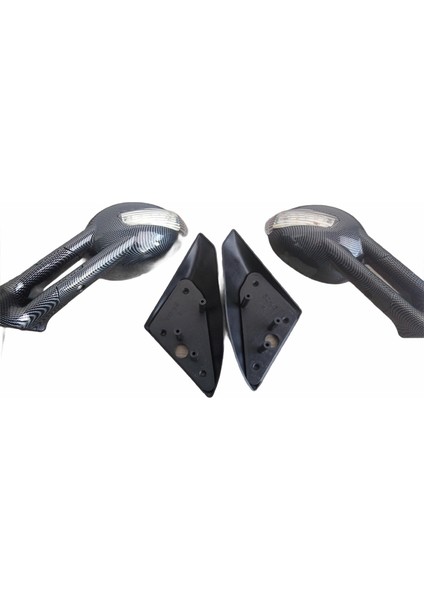 M3 Sinyalli Ayna Siyah-Karbon-Krom Takım / AYDS76 fiyatları