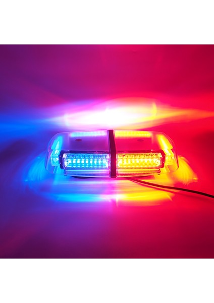 Çakarlı Tepe Lambası 17 Fonskiyon 54LED Kırmızı-Mavi 12-30V 26W Adet / LAIK538 indirimleri