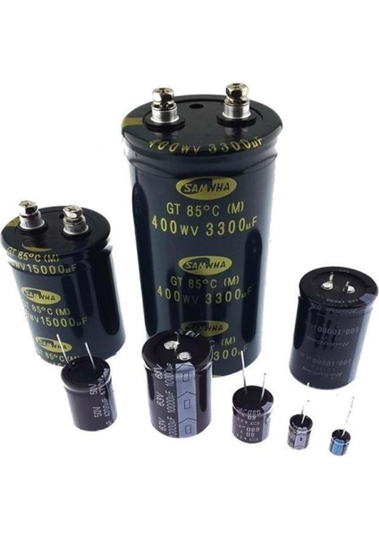 1000MF 250V Kutuplu Kondansatör
