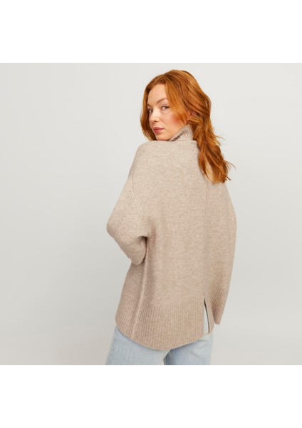 Kadın Boğazlı Uzun Kollu Örme Kazak - Alia fırsatları
