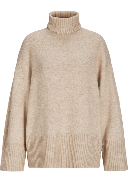 Kadın Boğazlı Uzun Kollu Örme Kazak - Alia indirimleri