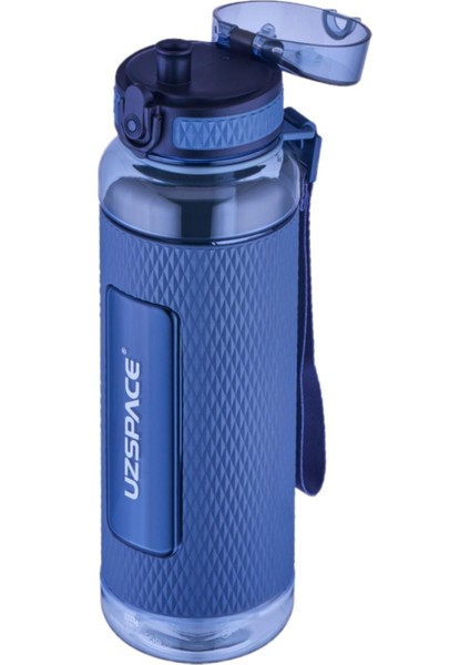 Ff 1100ML -Mega Büyük Boy- Tritan Su Matarası Silikon Korumalı Kaydırmaz Gövde