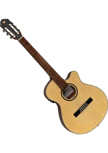 VGX305 Naturel Cutaway İnce Kasa Perdesiz Elektro Gitar