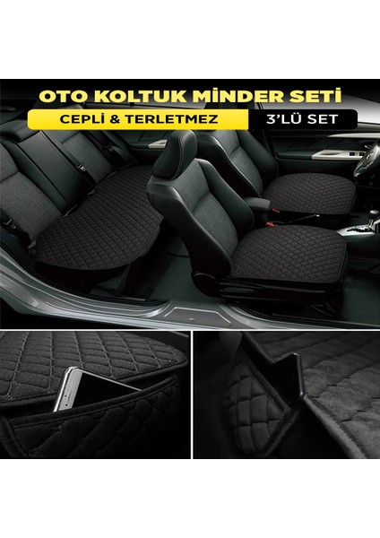 Nissan Note 2008 Uyumlu Serme Koltuk ve Kılıf Koruyucu Kumaş Minder