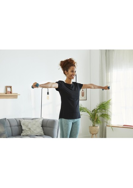 İki adet 0,5 kg mavi dambıl, hafif ve kullanışlı fitness ekipmanı fırsatları