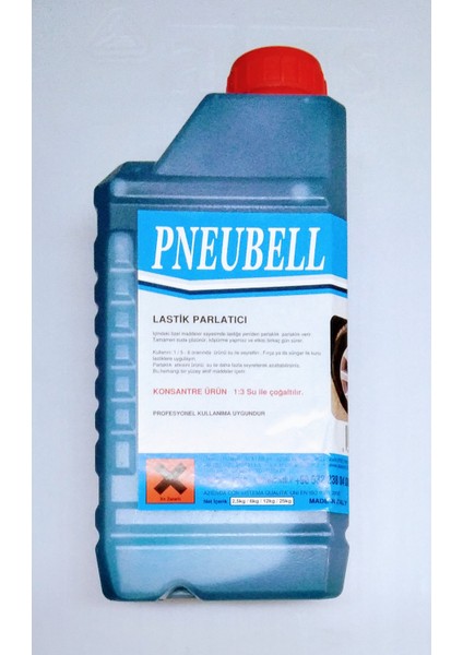 Pneubell Parlak Konsantre Lastik Cilası 1000ML