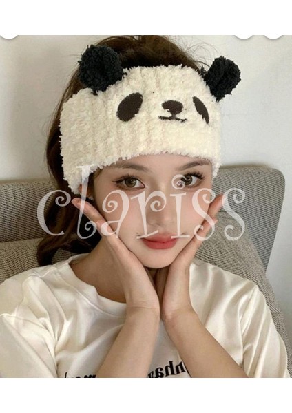 Panda Peluş Bandana