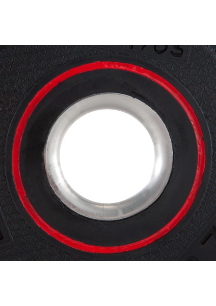 Kauçuk Ağırlık Plakası 1,25 Kg 28 mm Siyah Spor Ekipmanı fırsatları