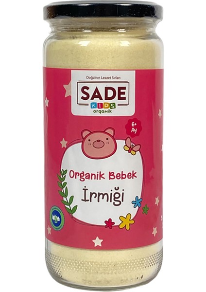 Kids Organik Bebek Irmiği 330 gr