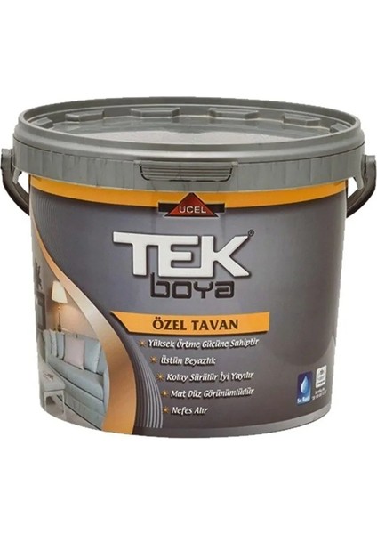 Tek Tavan Boyası Beyaz 3,5kg 2lt
