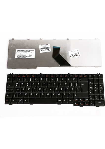 Lenovo A3S-TUR Klavye Türkçe Siyah Tuş Takımı