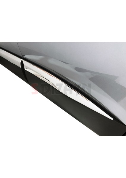 Peugeot 3008 Krom Yan Kapı Çıtası 4 Prç. 2016-2023 indirimleri