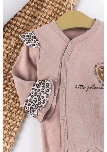 Leopar Desenli Pamuk 8li Hastane Çıkış Seti fiyatları