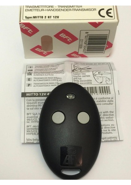 Bft Kumanda Mitto 2 Rt 12V